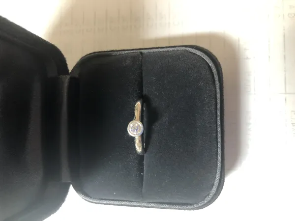 ダイヤモンドリング(指輪) pt900 0.3ct