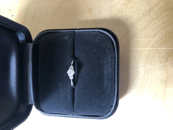 ダイヤモンドリング(指輪) pt900 0.2ct